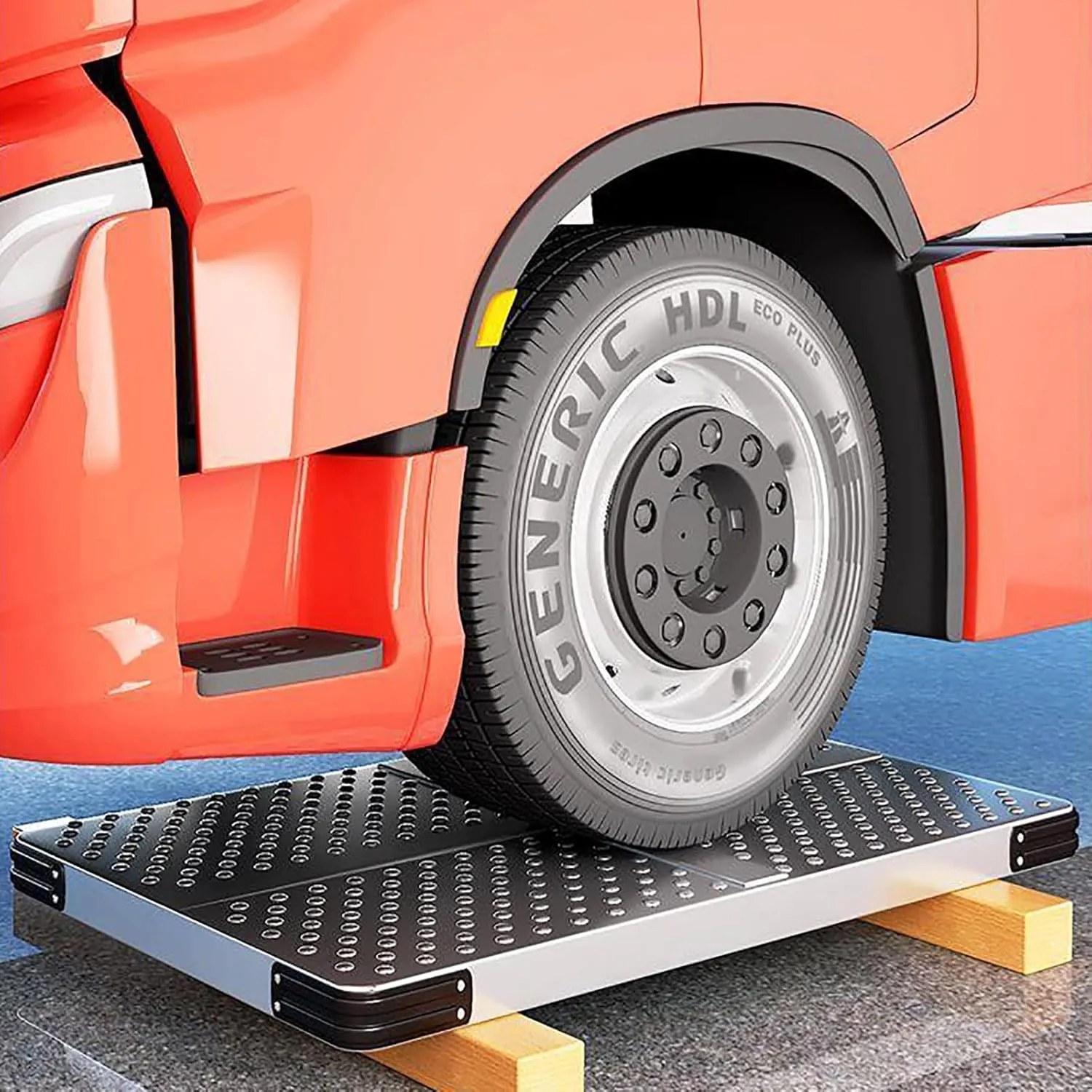 150kg-300kg Folding Platform Trolley, 4-Wheel Aluminium Rolling Trolley Flat Trolley, Foldable Handbag Trolley for Easy Transportation(Size:60 * 40)