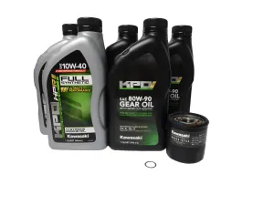 2005-2025 Kawasaki Mule 600 610 SX KAF 400 OEM Full Synthetic Service Kit KAW160