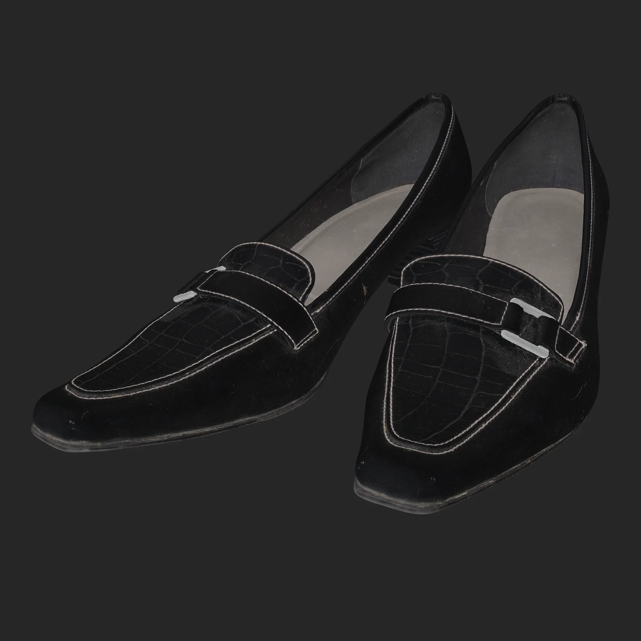 3D Women's Loafer Heels