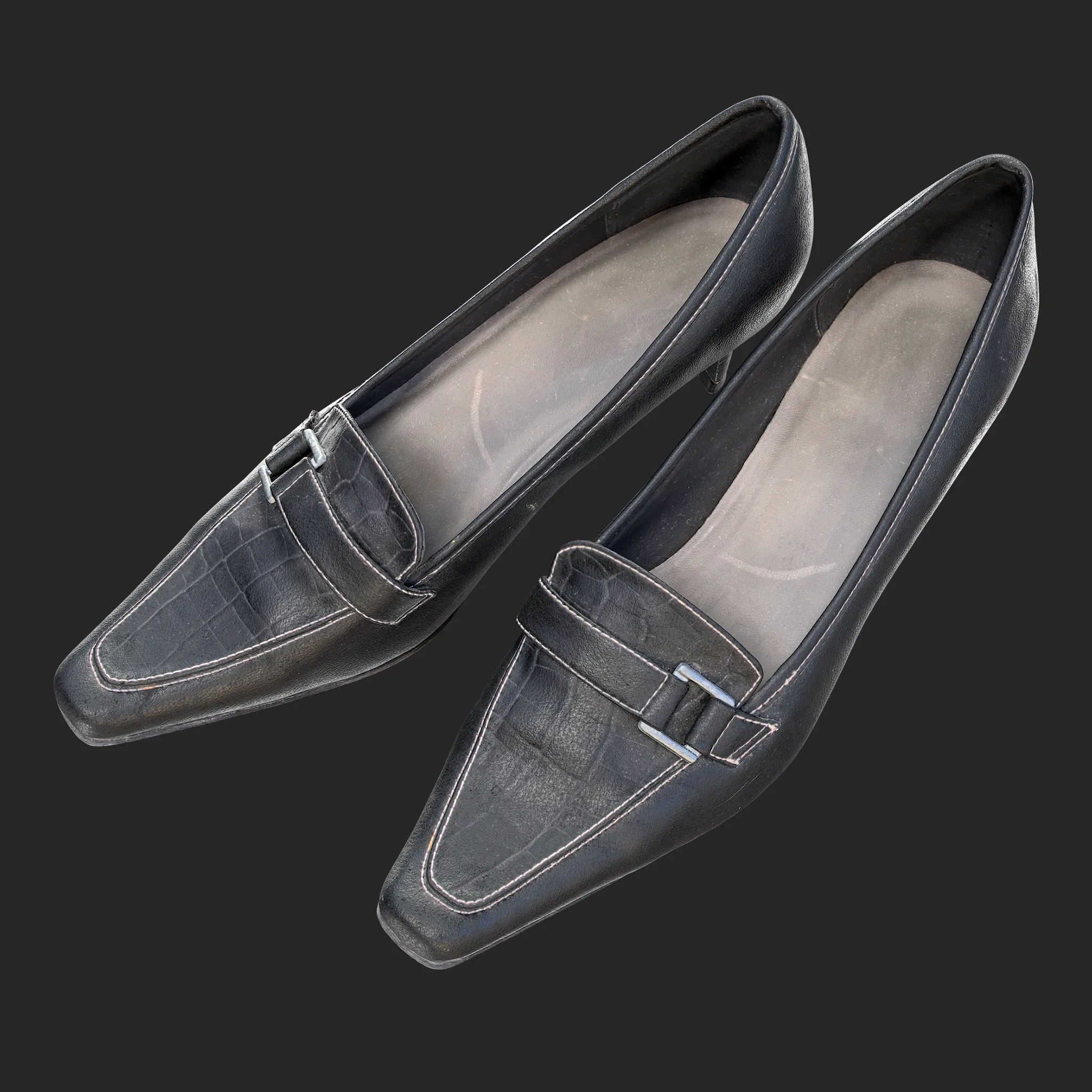 3D Women's Loafer Heels