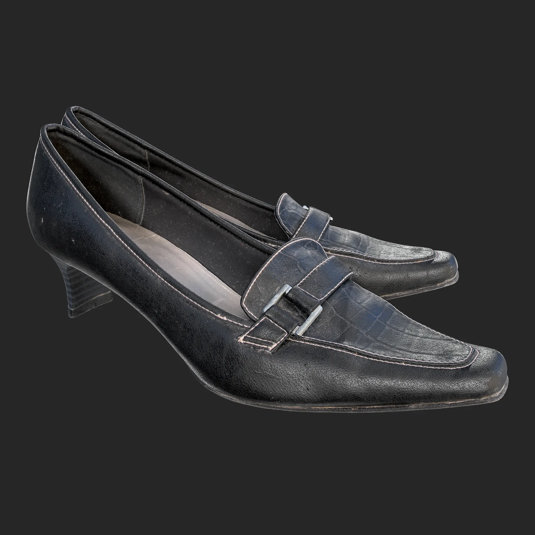 3D Women's Loafer Heels
