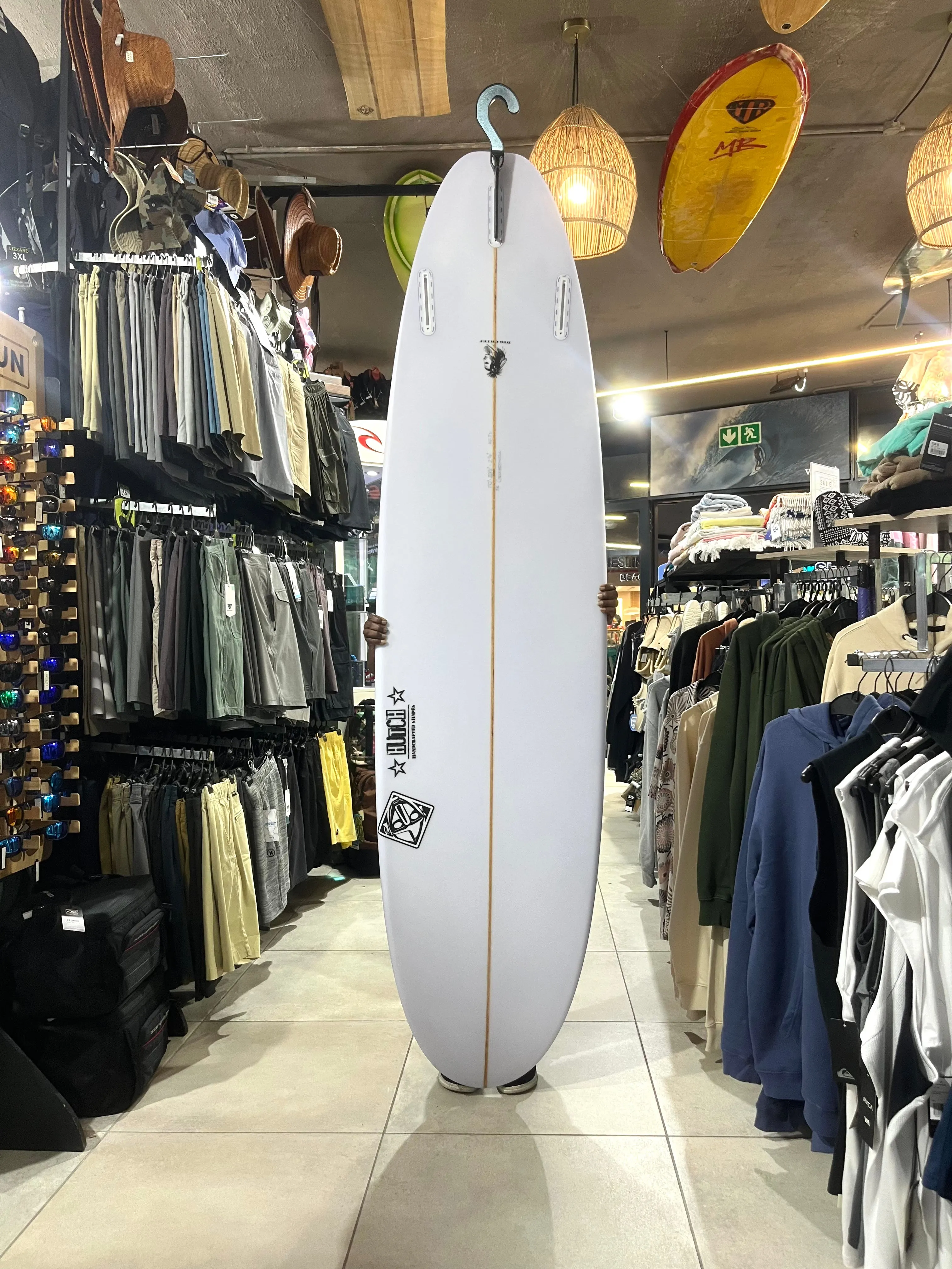 7' 0" X 20 1/2" X 2 1/2" (42.7L) Hutchison Handcrafted Minimal Big Chief HHB3440