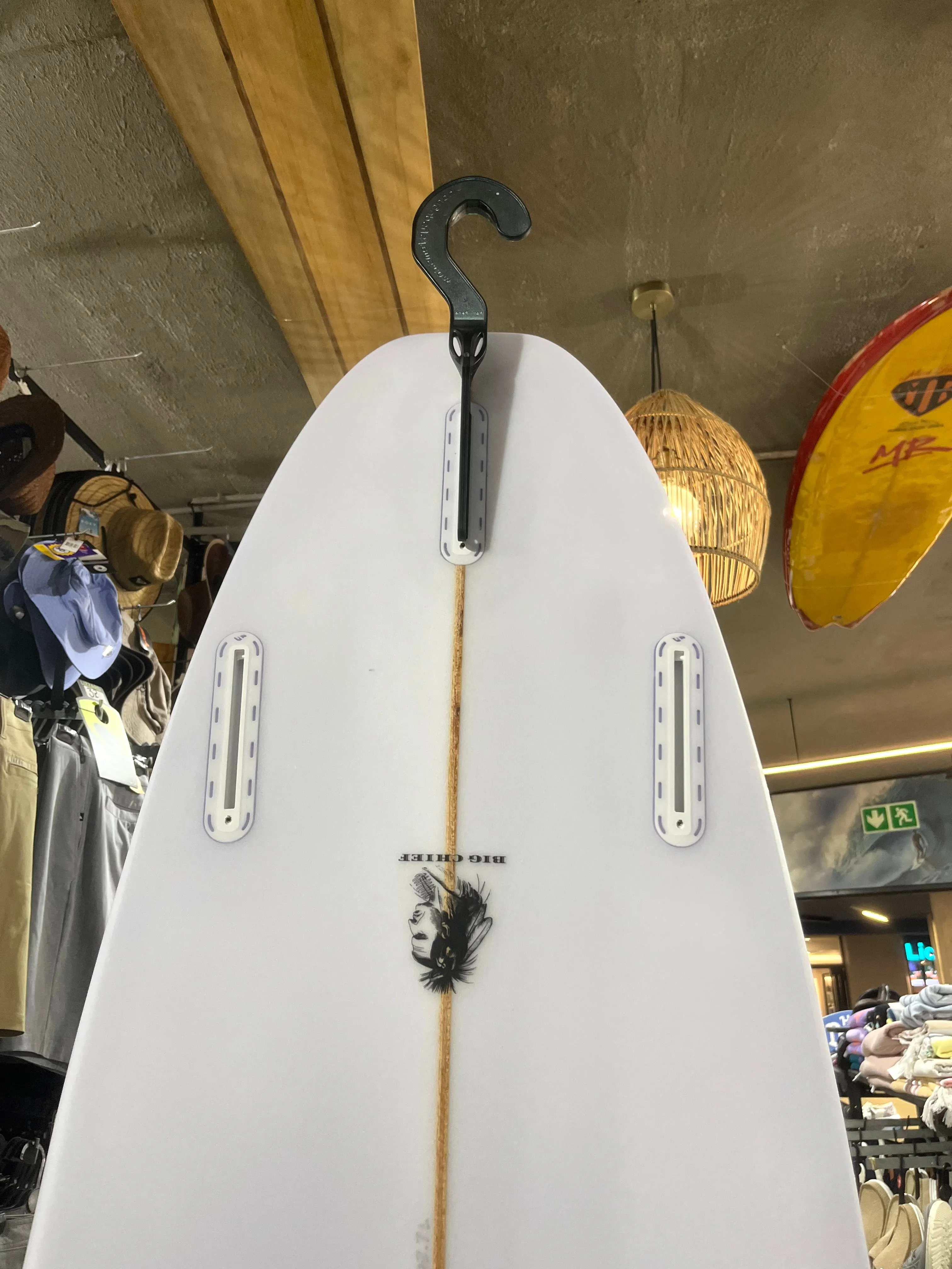7' 0" X 20 1/2" X 2 1/2" (42.7L) Hutchison Handcrafted Minimal Big Chief HHB3440