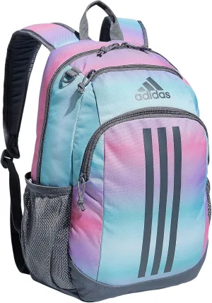adidas Creator Comfortable and Durable Small Athletic Bag or Laptop Backpack for Women and Men, Gradient Rose Tone Pink/Onix Grey, One Size