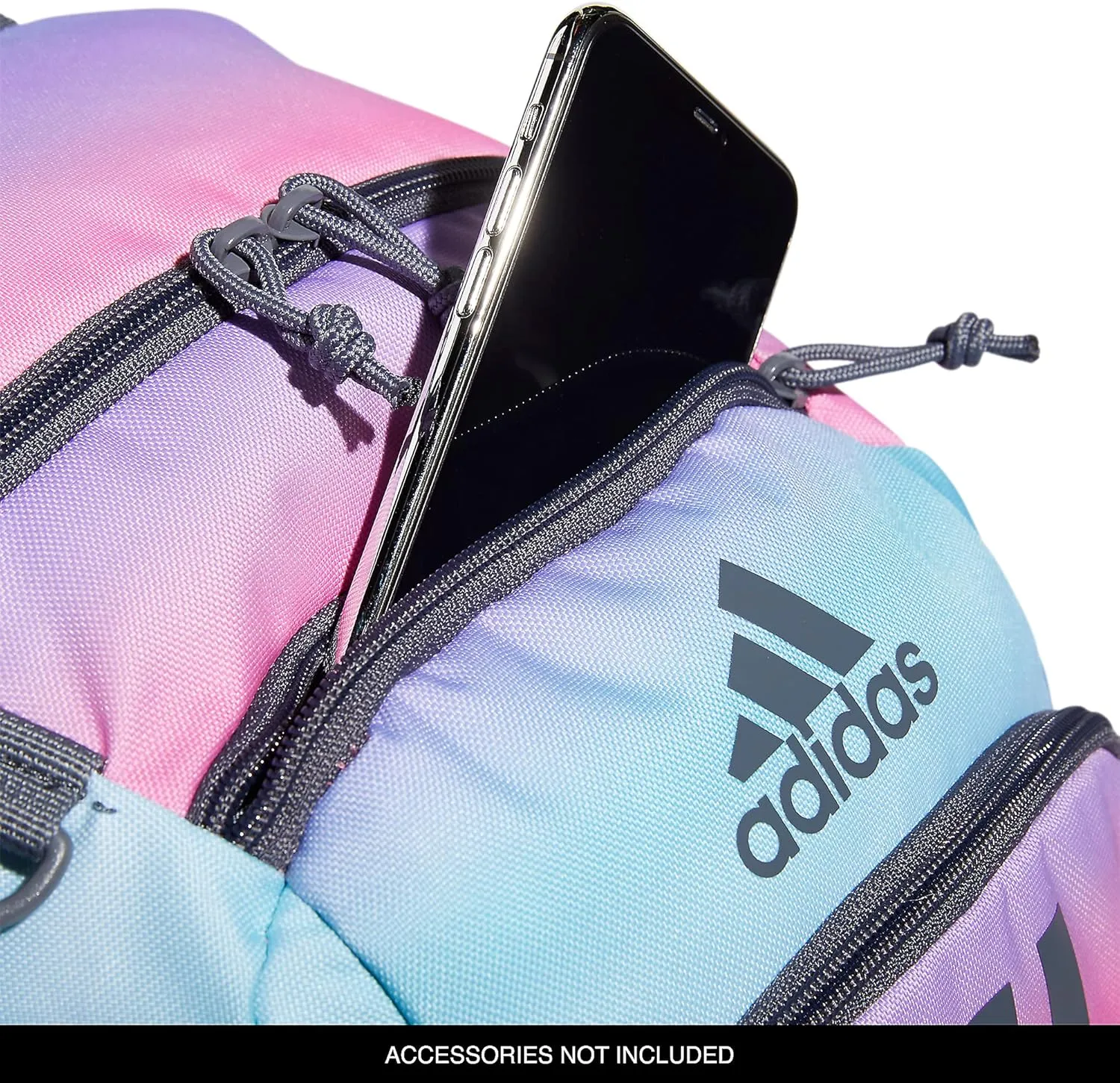 adidas Creator Comfortable and Durable Small Athletic Bag or Laptop Backpack for Women and Men, Gradient Rose Tone Pink/Onix Grey, One Size