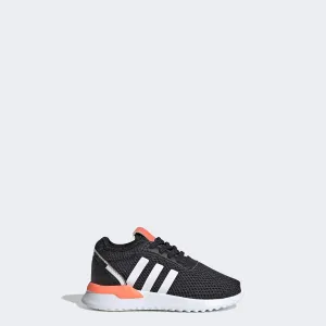 adidas Originals Baby Unisex's U_Path X Sneaker, core Black/FTWR White/Signal Coral, 5K M US Infant
