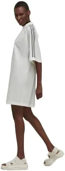 ADIDAS X Y-3 3-Stripes Women's Loose FIT TEE Dress, Off-White, Medium