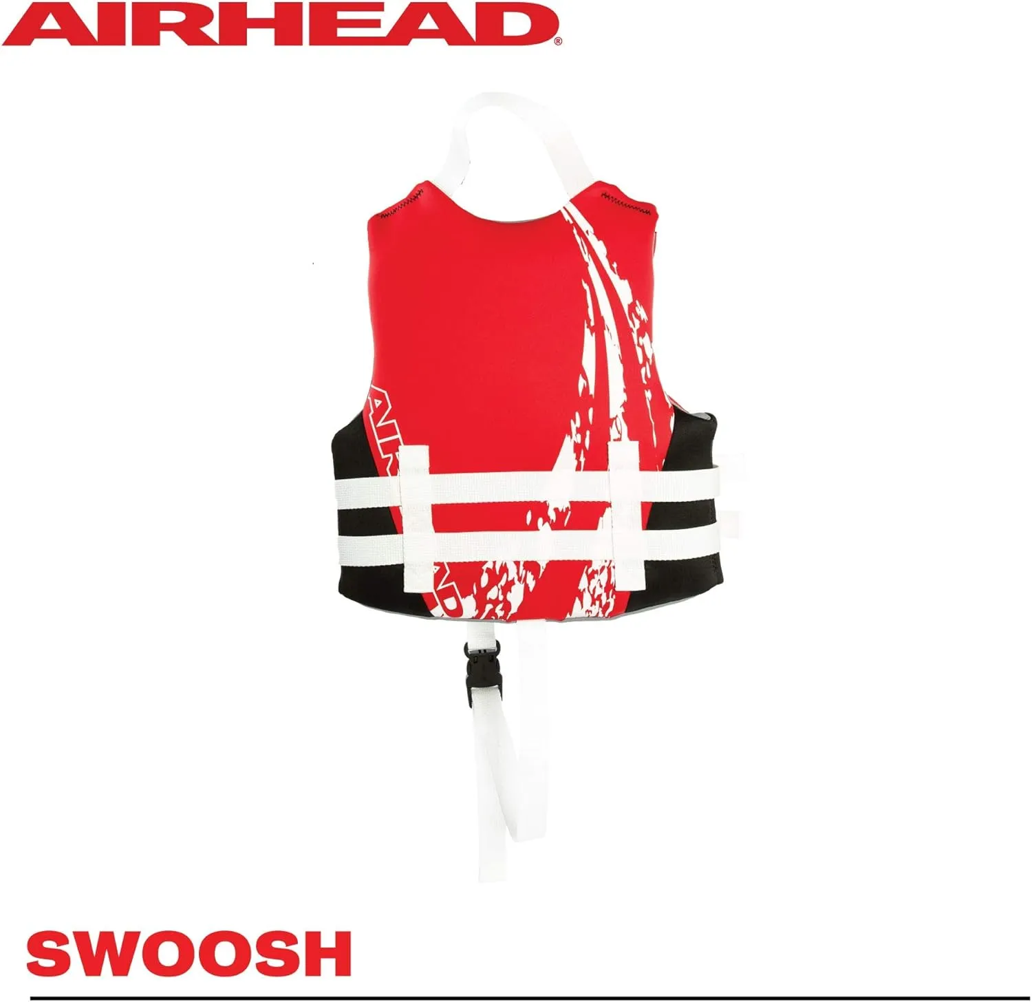 Airhead Children's Swoosh Kwik-Dry Neolite Life Jacket, US Coast Goard Approved Type III Life Jacket, Fits Children 30-50lbs