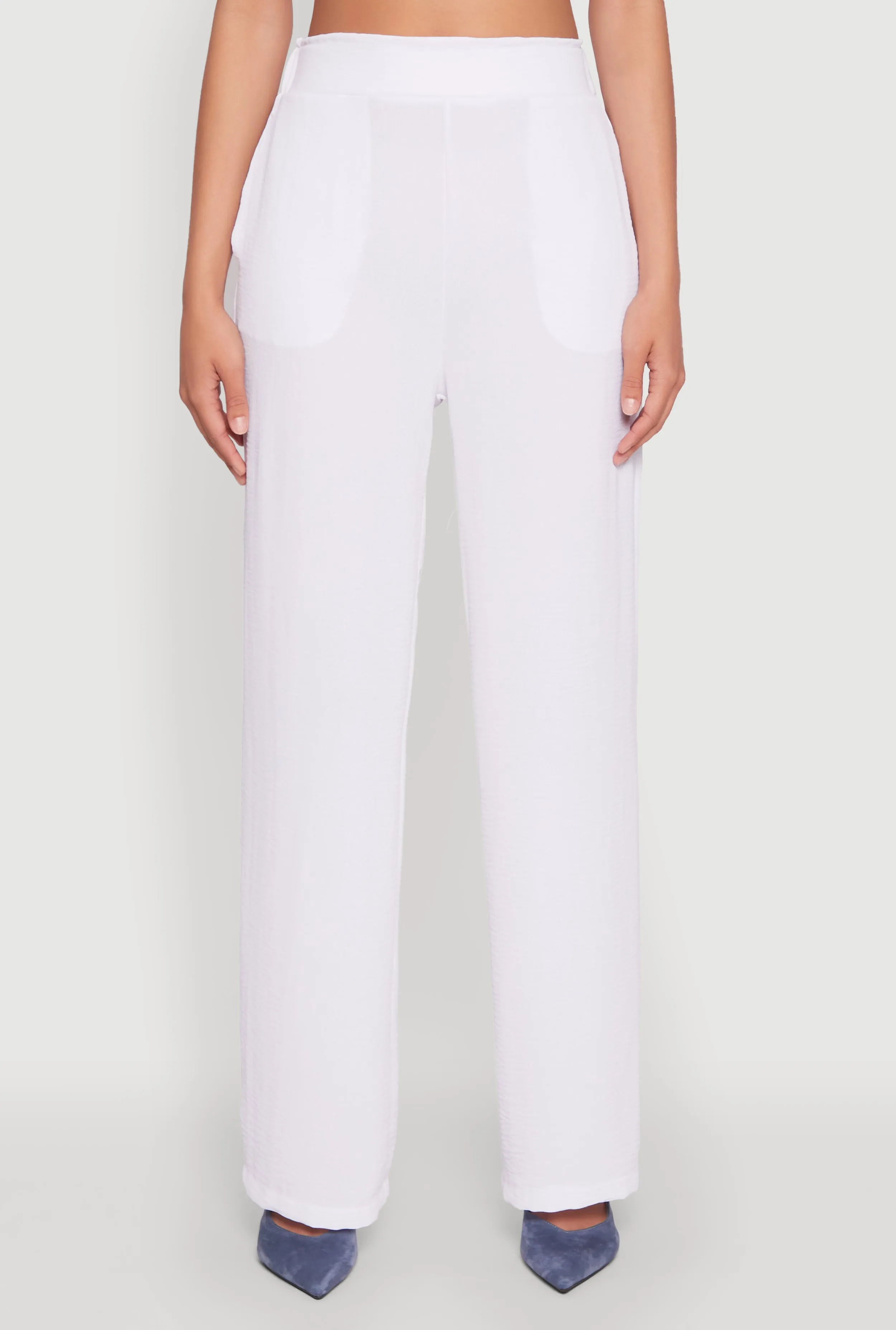 Airy Pull On Dress Pants