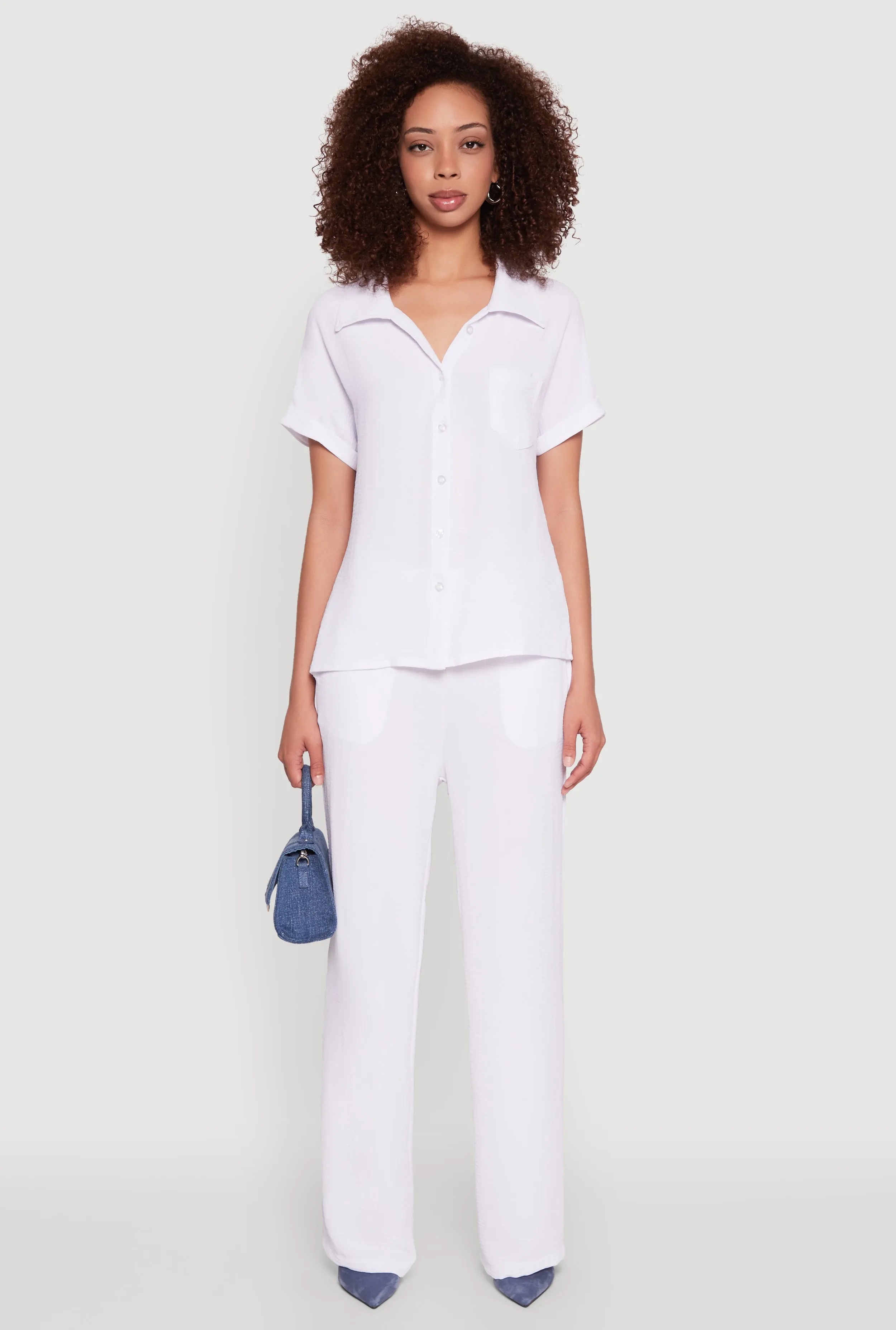 Airy Pull On Dress Pants
