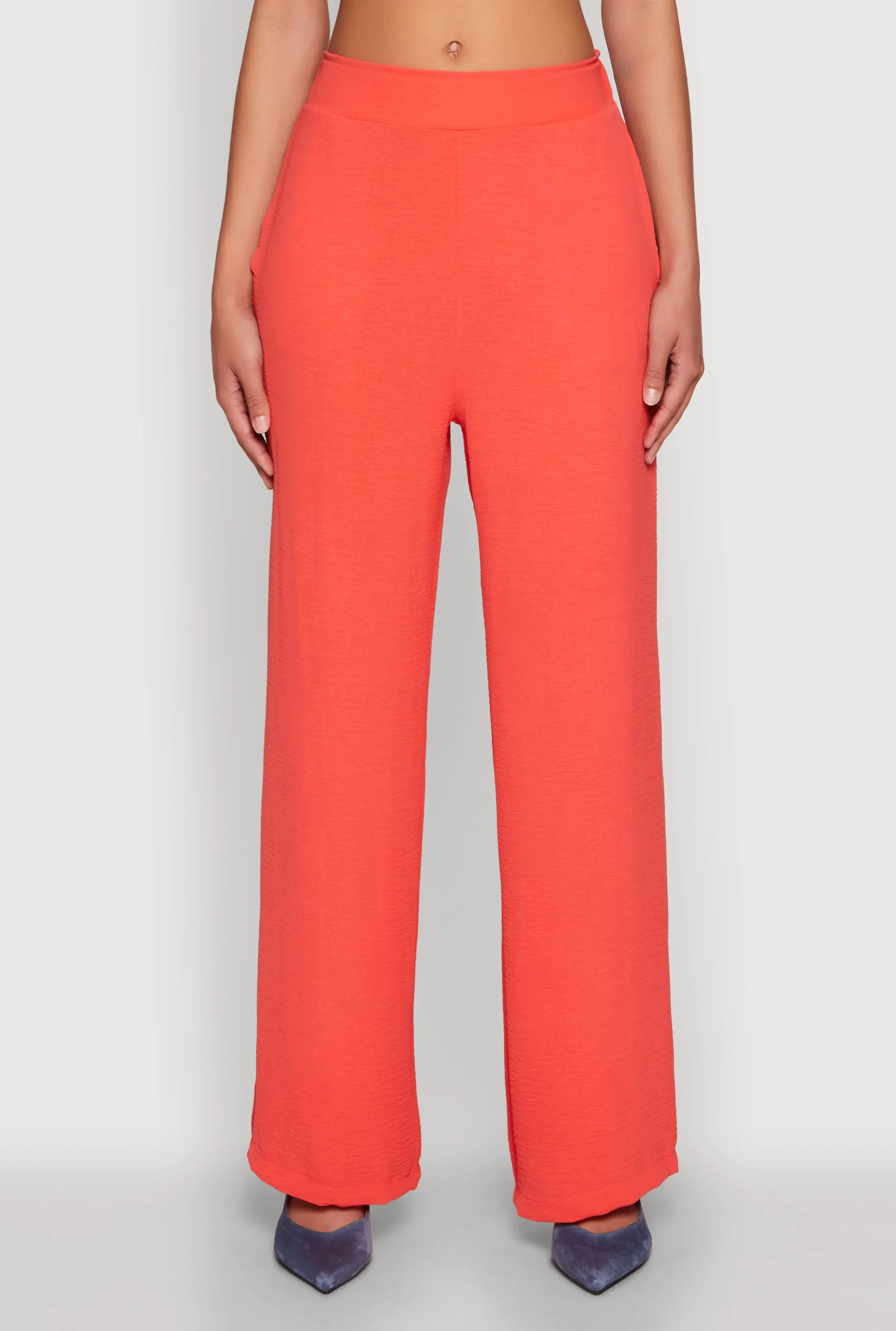 Airy Pull On Dress Pants