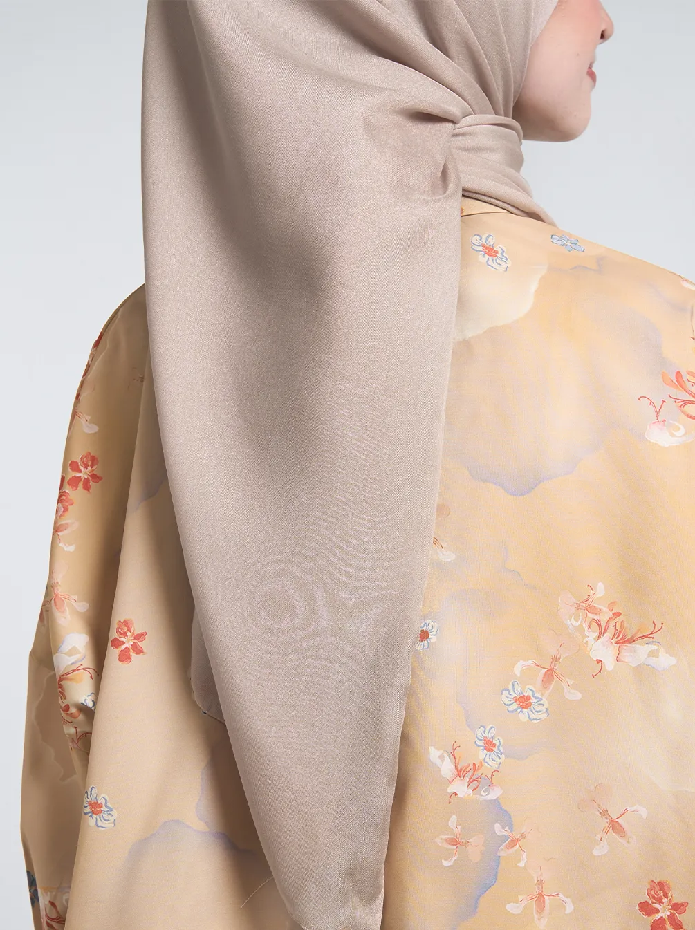 AIRY VOILE SCARF PLAIN NEUTRAL