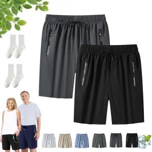 Airyflex Shorts, Airy Flex Shorts for Senior, Icedactive - Women's Ice Silk Quick Drying Stretch Short, Ice Active Short