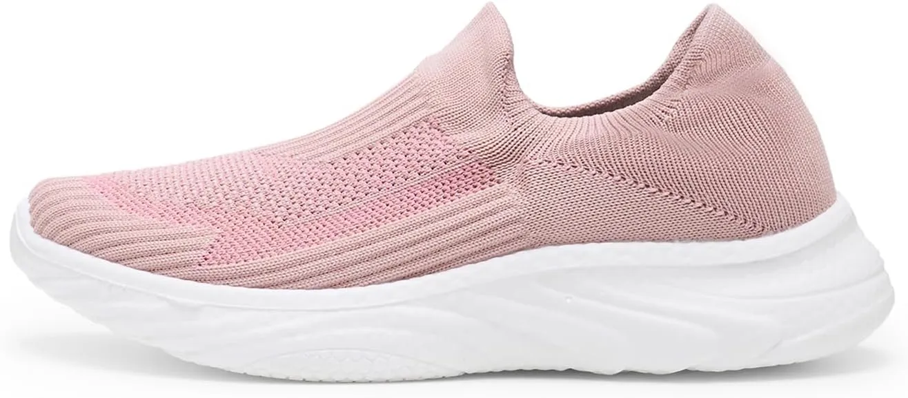 Alexis Leroy Women's Mesh-Comfortable Athletic Walking Shoes Slip On Casual Sneakers