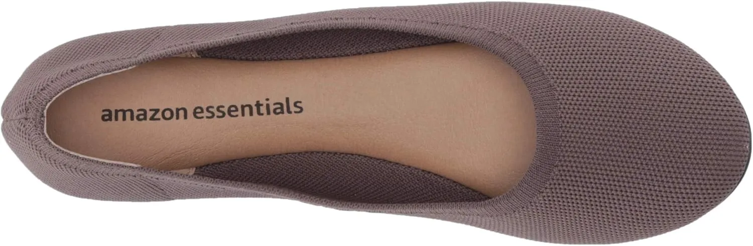 Amazon Essentials Women's Knit Ballet Flat