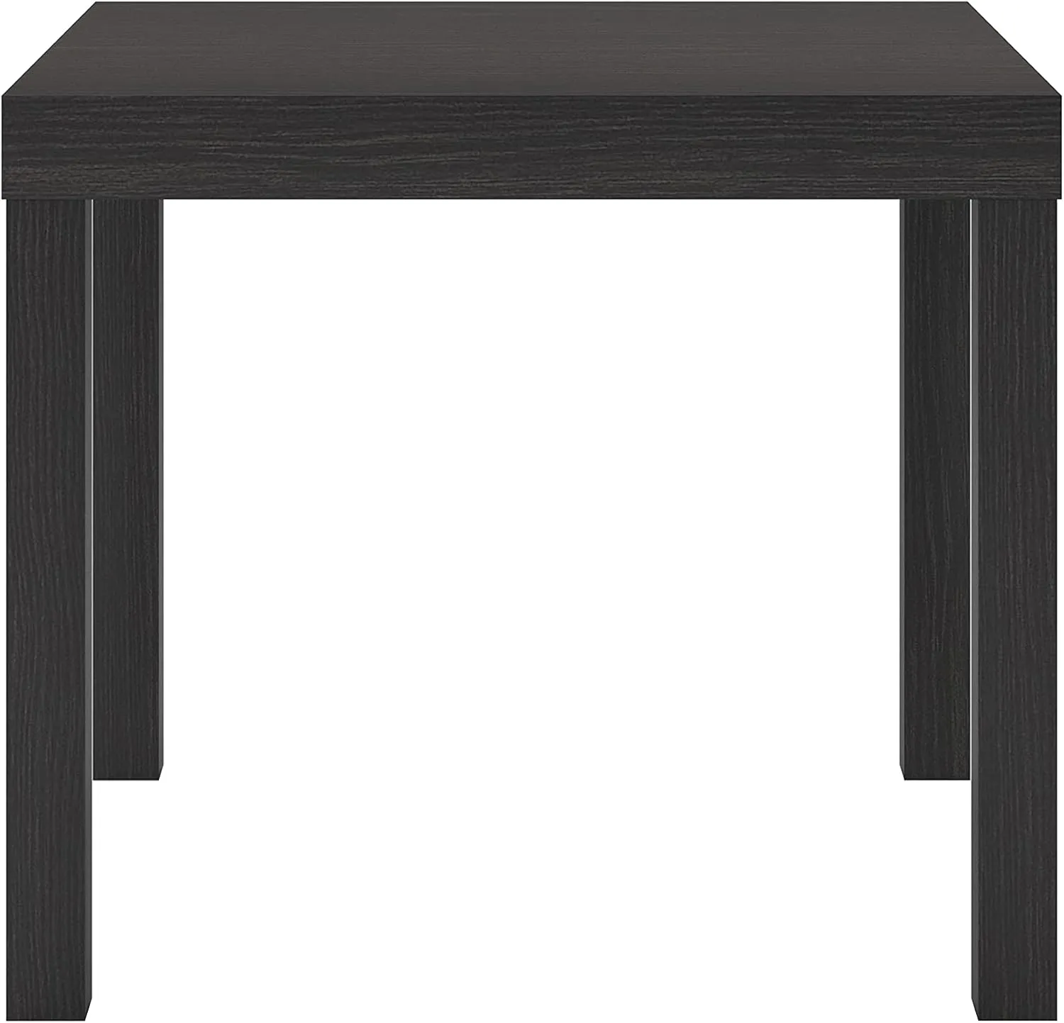 Ameriwood Home Parsons Modern End Table, Espresso