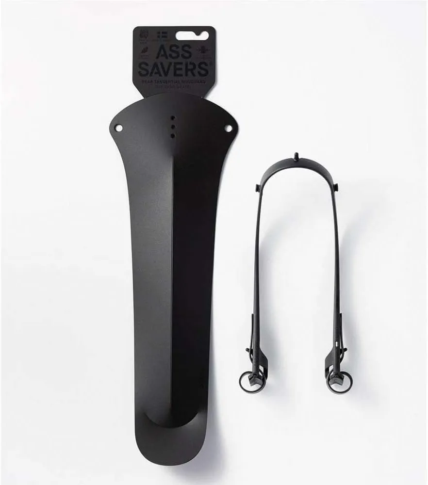 Ass Savers - Win Wing/Win Wing 2 - Rear Mudguards for Gravel/Road Bikes - Road for up to 35mm Wide Tires, Gravel for up to 60mm Wide Tires, Ultralight, Durable, Clip On, Secure Mount, Swedish