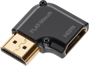 AudioQuest HDMI 90° NU/R Flat Adaptor Narrow Up (NU) Right Bend