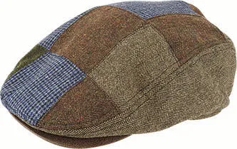 Avenel - Wool Blend Patchwork Cap - Multi