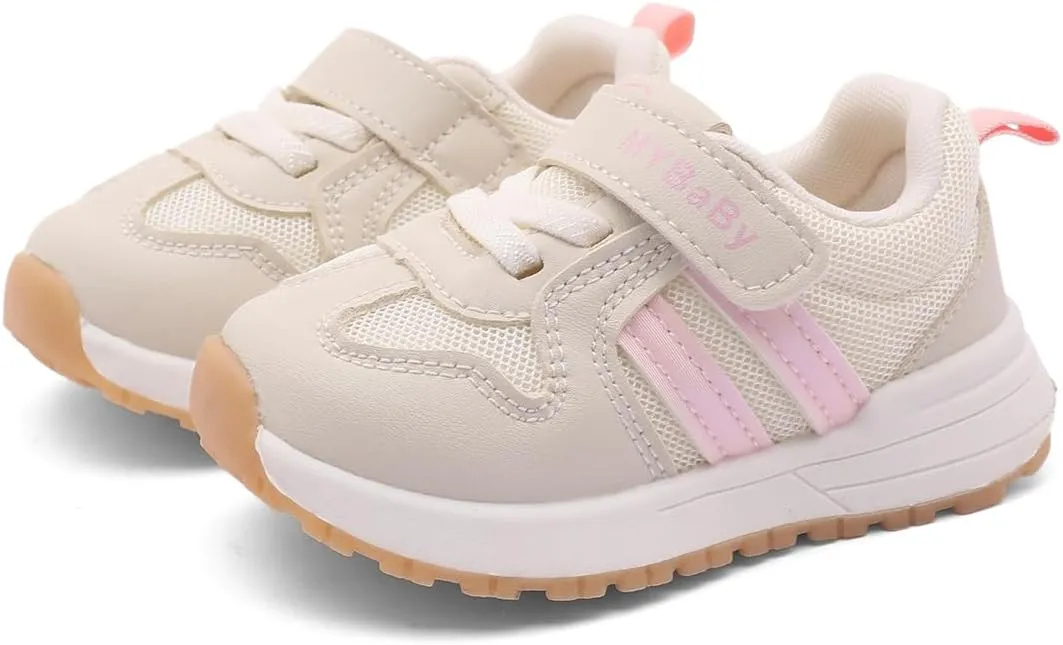 Baby Shoes Infant Toddler Boys Girls Walking Shoes Mesh Breathable Lightweight Sneakers for First Walkers 9 12 18 21 24 Months