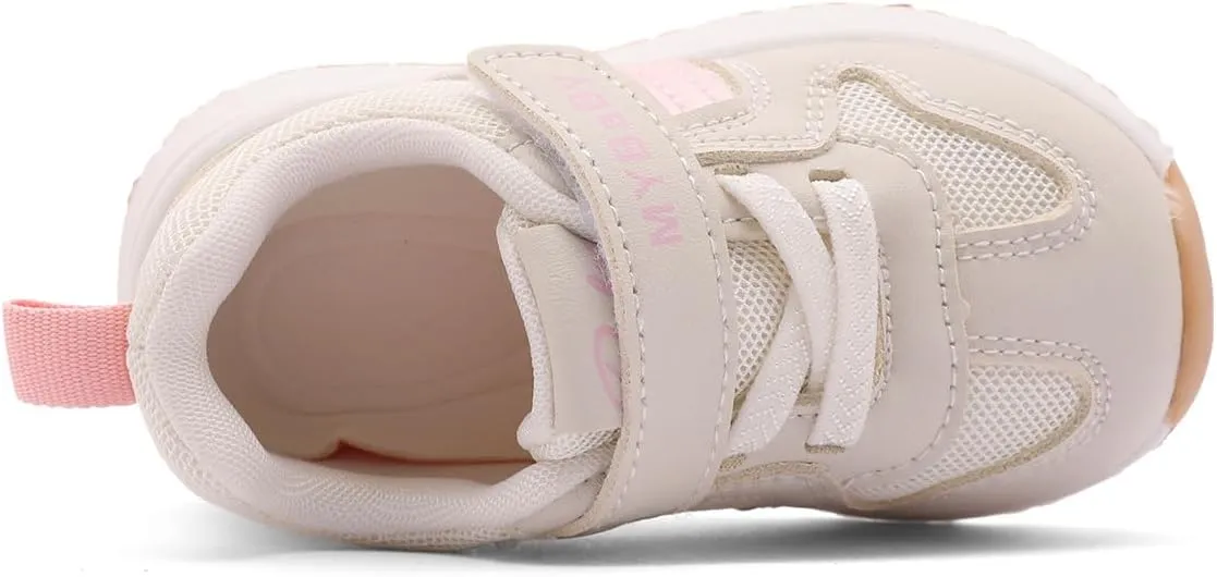 Baby Shoes Infant Toddler Boys Girls Walking Shoes Mesh Breathable Lightweight Sneakers for First Walkers 9 12 18 21 24 Months