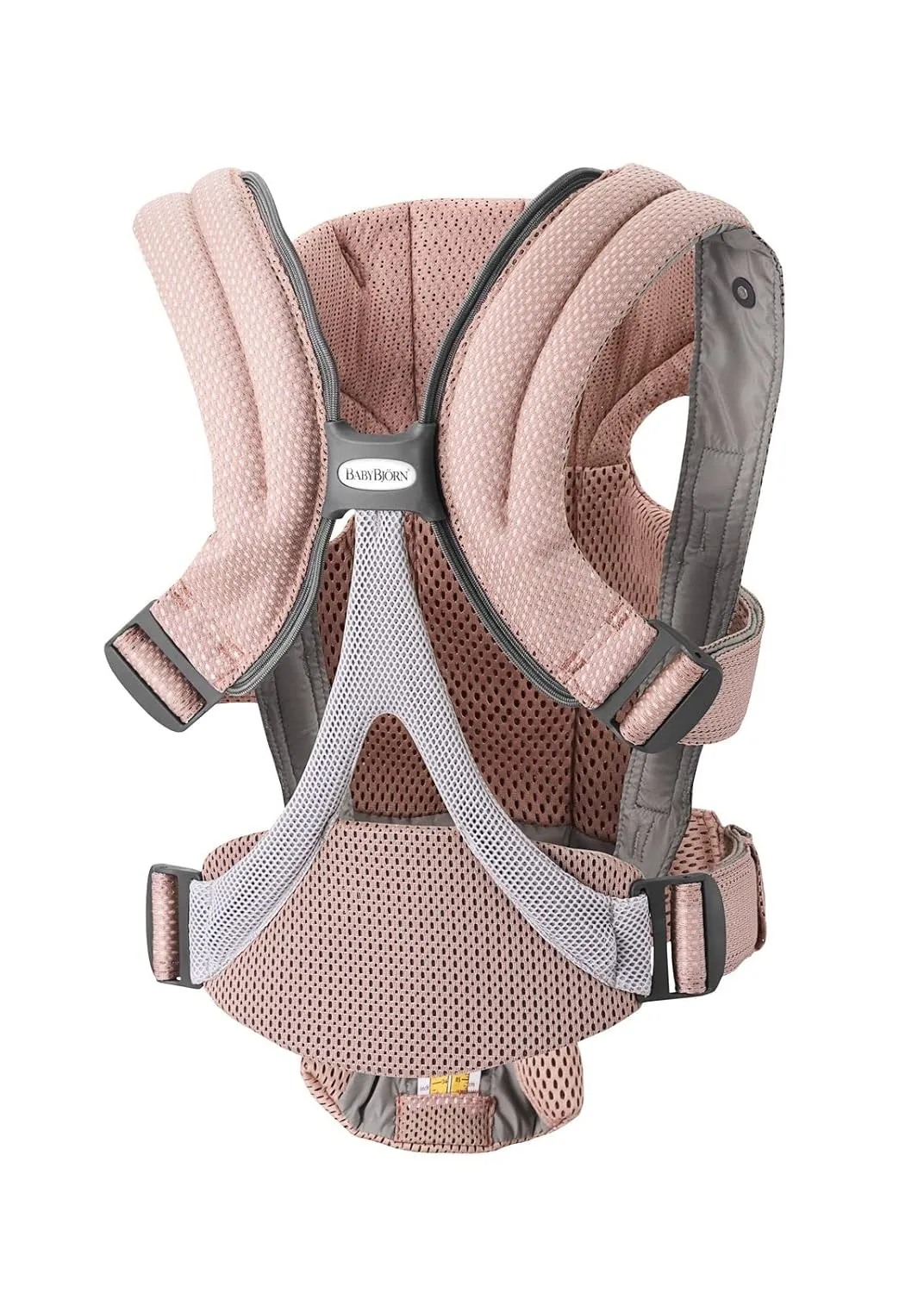 BabyBjörn Baby Carrier Free, 3D Mesh, Dusty Pink