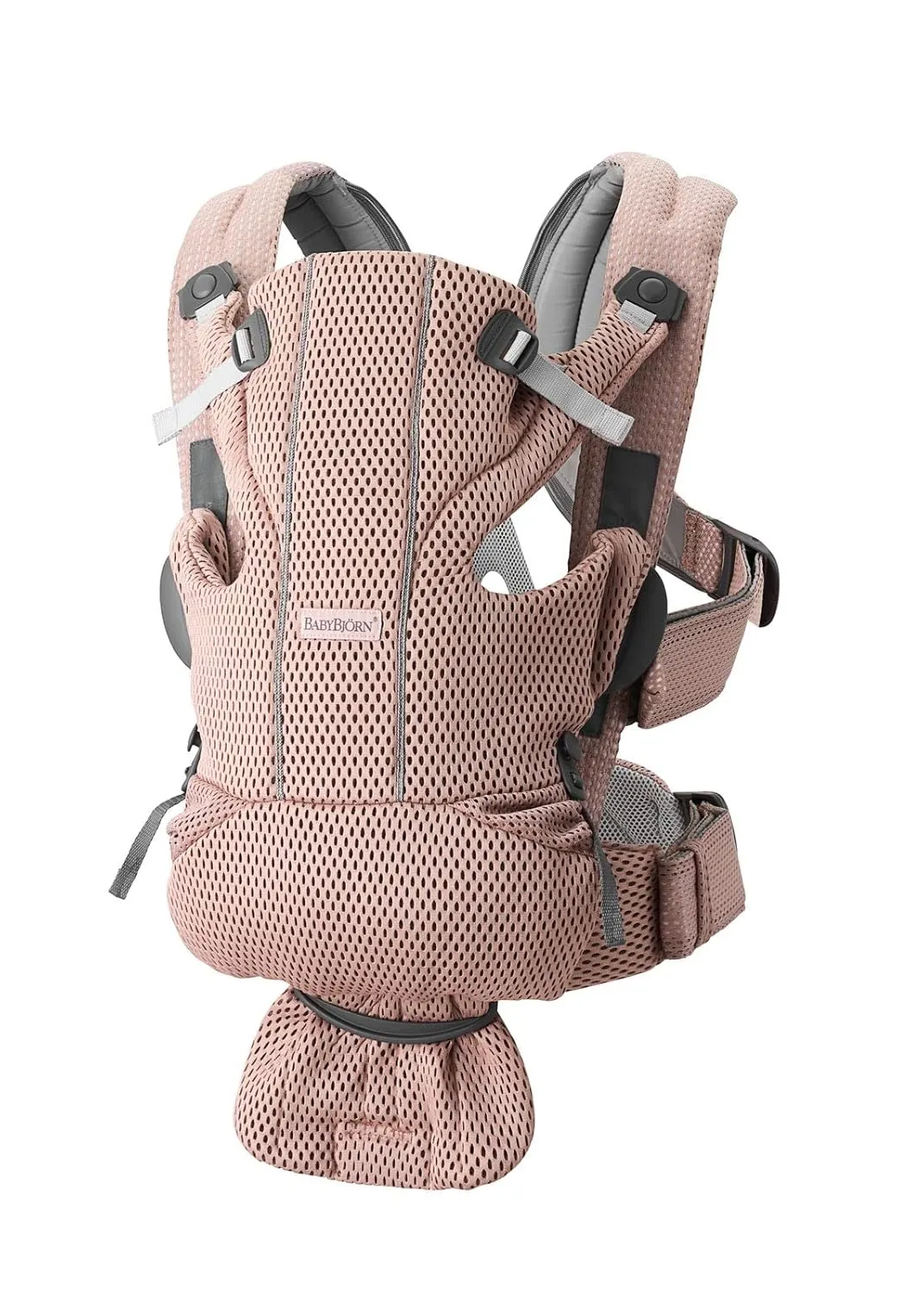 BabyBjörn Baby Carrier Free, 3D Mesh, Dusty Pink