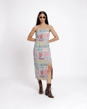 BANTAI COCKTAIL SLIP DRESS