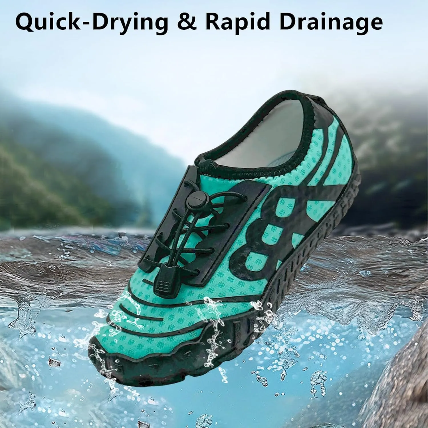 Barefoot Shoes for Women & Men - Minimalist Hiking/Trail Running Footwear with Wide Toe Box | Zero Drop Lightweight Breathable Quick-Dry Outdoor Sneakers (Size 3.5-11)