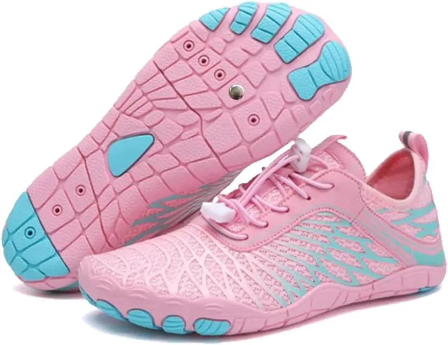 Barefoot Shoes Women Men, Hike Waterproof Trail Running Healthy & Non-Slip Outdoor Breathable Wide Shoes