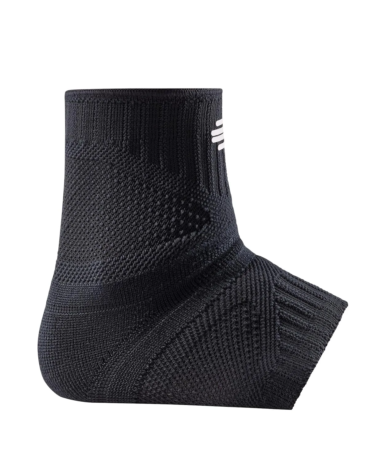 Bauerfeind Sports Ankle Support Dynamic - Ankle Compression Sleeve for Freedom of Movement - 3D AirKnit Fabric for Breathability - Premium Quality & Washable (M, All Black)