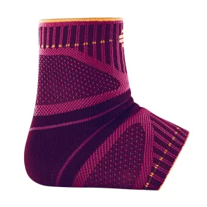Bauerfeind Sports Ankle Support Dynamic - Ankle Compression Sleeve for Freedom of Movement - 3D AirKnit Fabric for Breathability - Premium Quality & Washable (M, Pink)