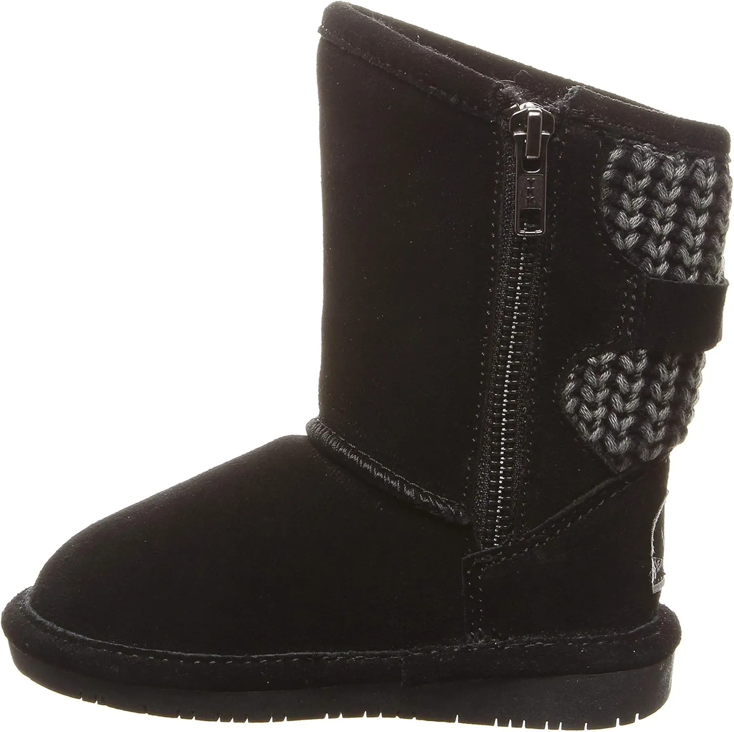 BEARPAW Toddler Boshie Multiple Colors | Toddler's Boot Classic Suede | Kid's Slip On Boot | Comfortable Winter Boot