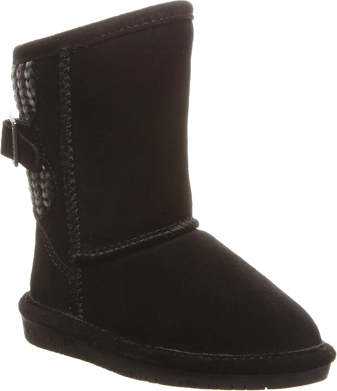 BEARPAW Toddler Boshie Multiple Colors | Toddler's Boot Classic Suede | Kid's Slip On Boot | Comfortable Winter Boot