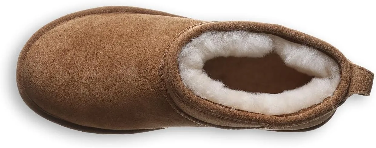 BEARPAW Women's Shorty Multiple Colors | Women's Ankle Boot | Women's Slip On Boot | Comfortable Winter Boot