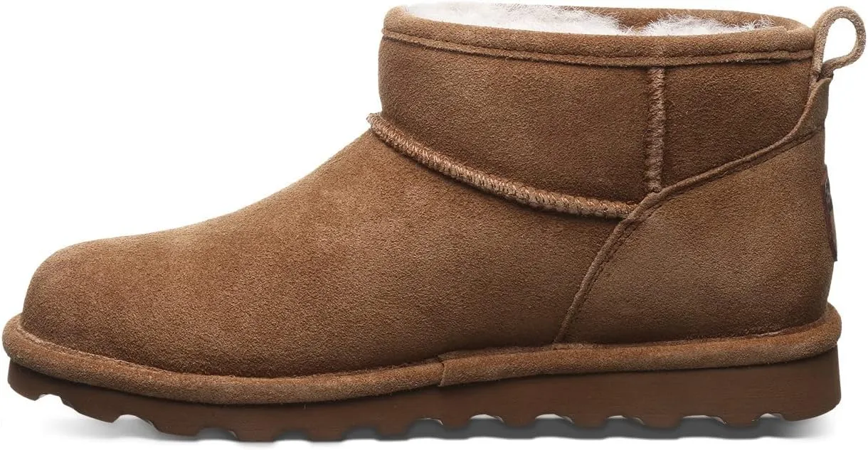 BEARPAW Women's Shorty Multiple Colors | Women's Ankle Boot | Women's Slip On Boot | Comfortable Winter Boot