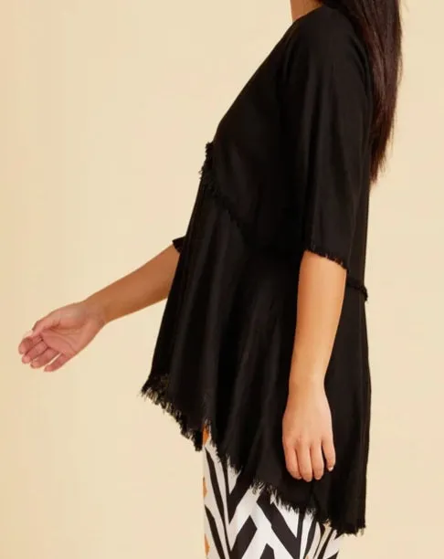 Biba Fray Top Jatea The Label