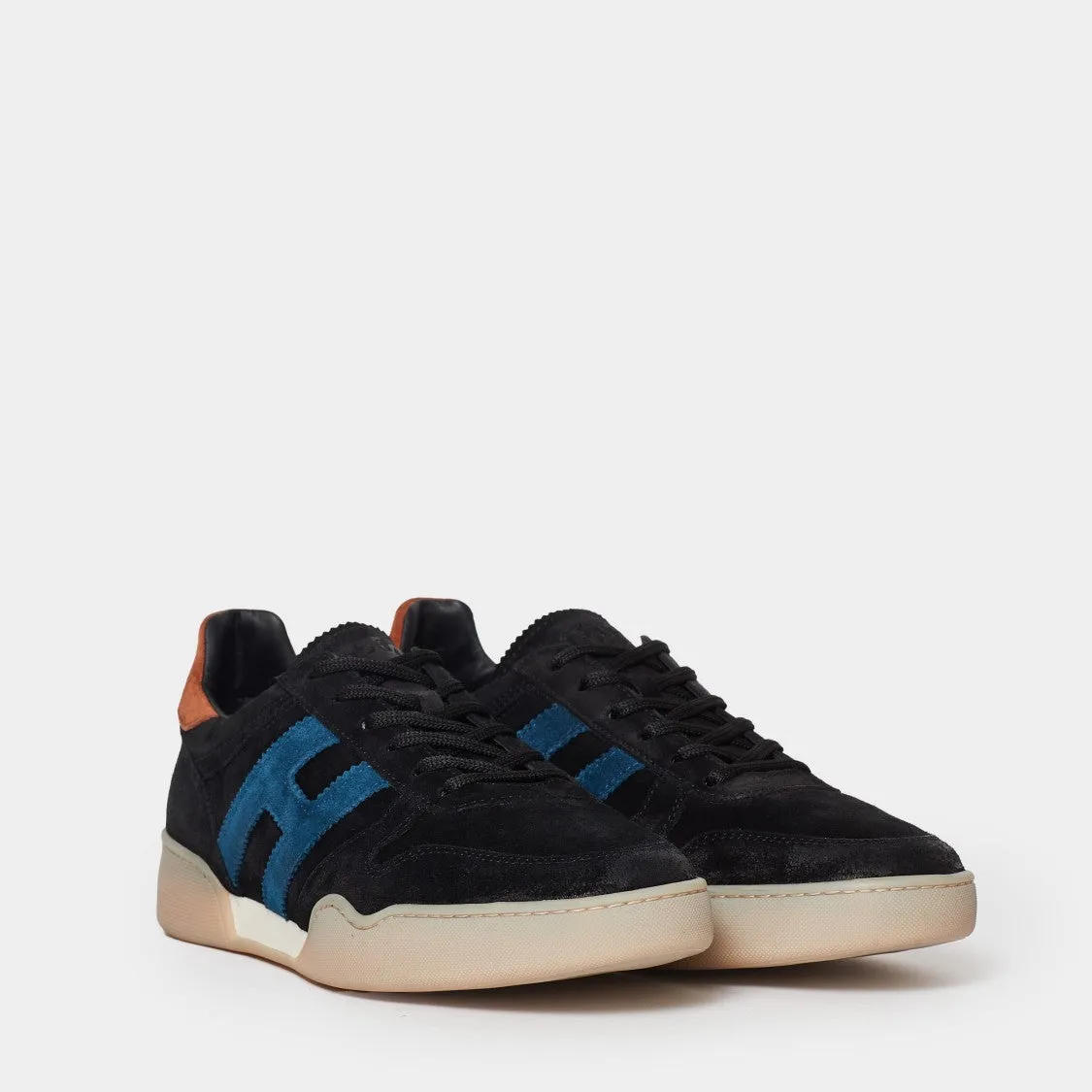 Black Suede H357 Sneakers