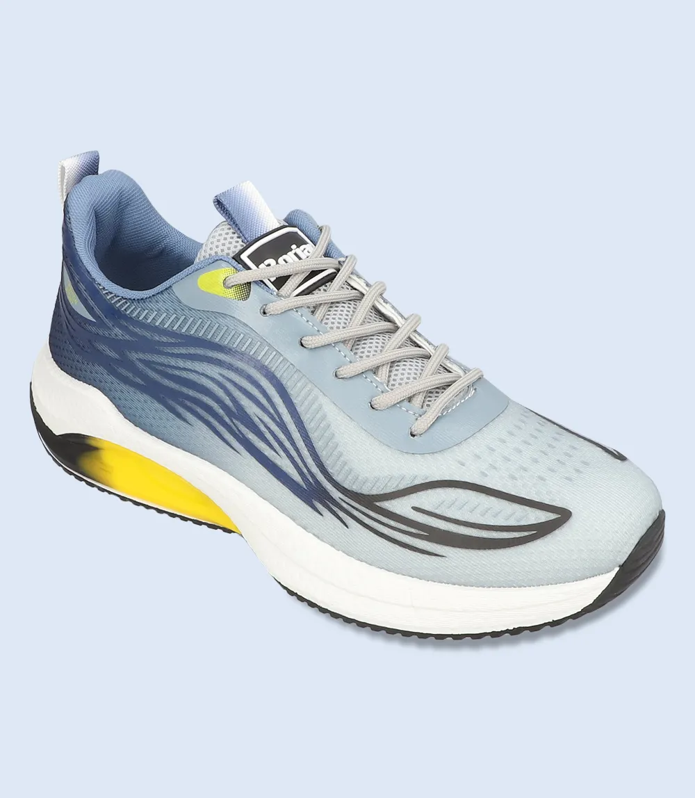 BM6283-BLUE/GREY-Men Sneakers