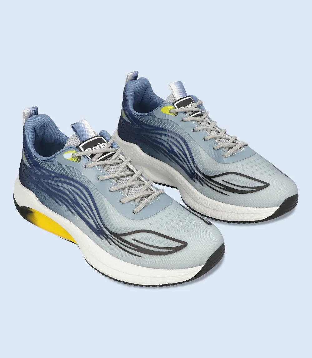BM6283-BLUE/GREY-Men Sneakers