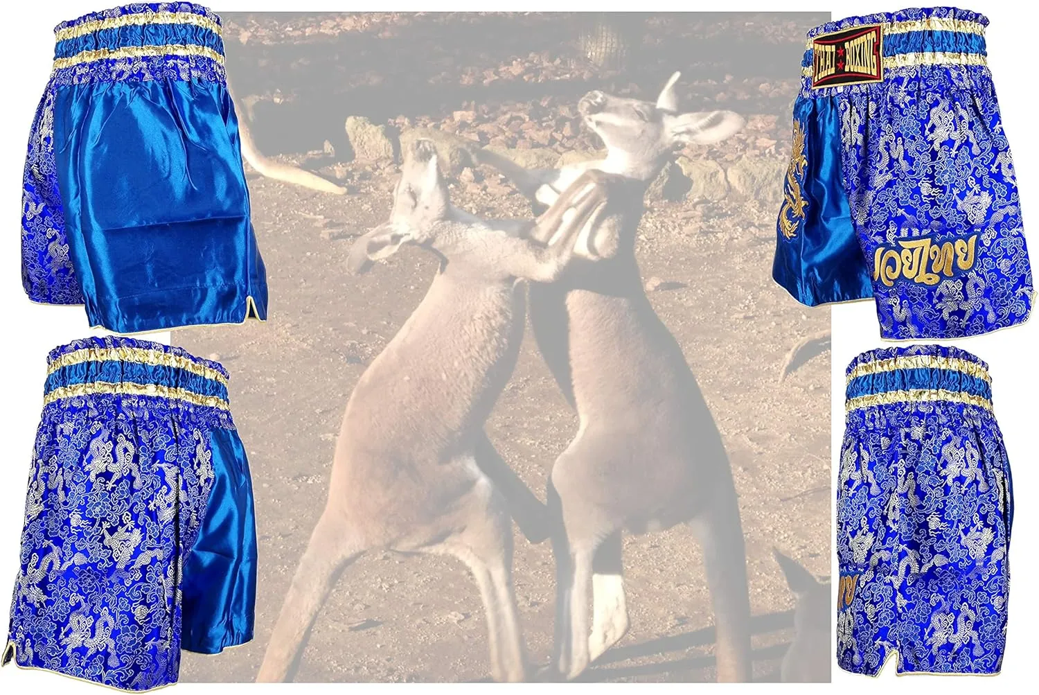 Boxing Muay Thai Shorts Trunks MMA Martial Arts Kickboxing Fight Sport Clothing