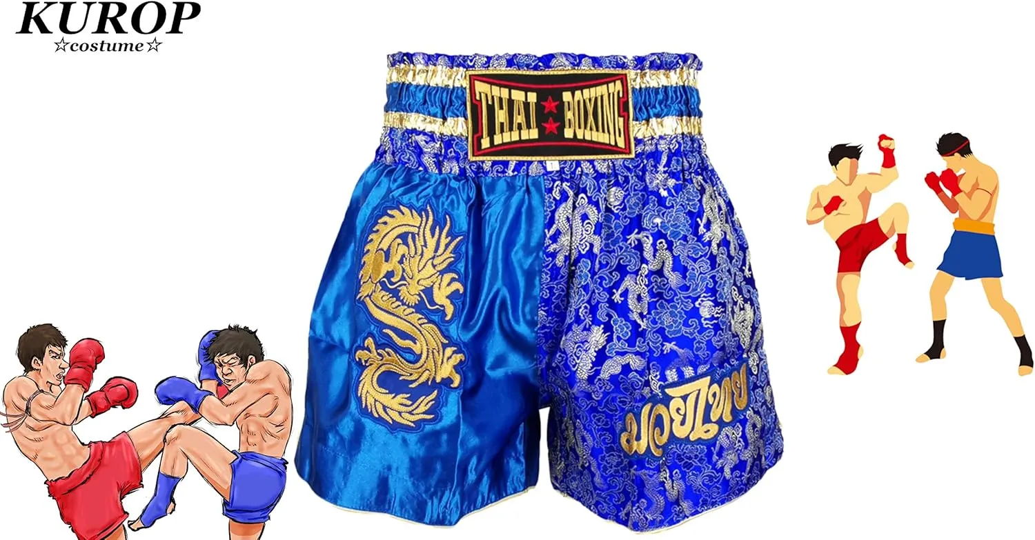 Boxing Muay Thai Shorts Trunks MMA Martial Arts Kickboxing Fight Sport Clothing