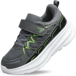 Boys Girls Shoes Kids Running Shoes Non Slip Athletic Walking Tennis Shoes Lightweight Sneakers for Toddler/Little Kid/Big Kid