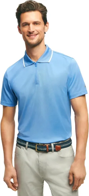 Brooks Brothers Men's Performance Stretch Short Sleeve Pique Golf Polo Shirt