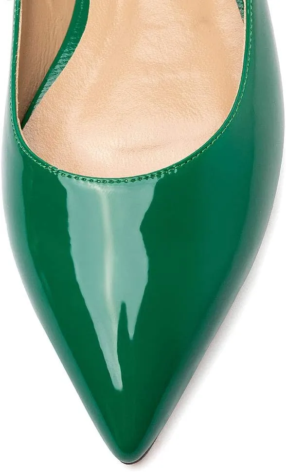 Castamere Women's Comfortable Ballet Slip-on Flats Pointed Toe Elegant Pumps with Low Heels