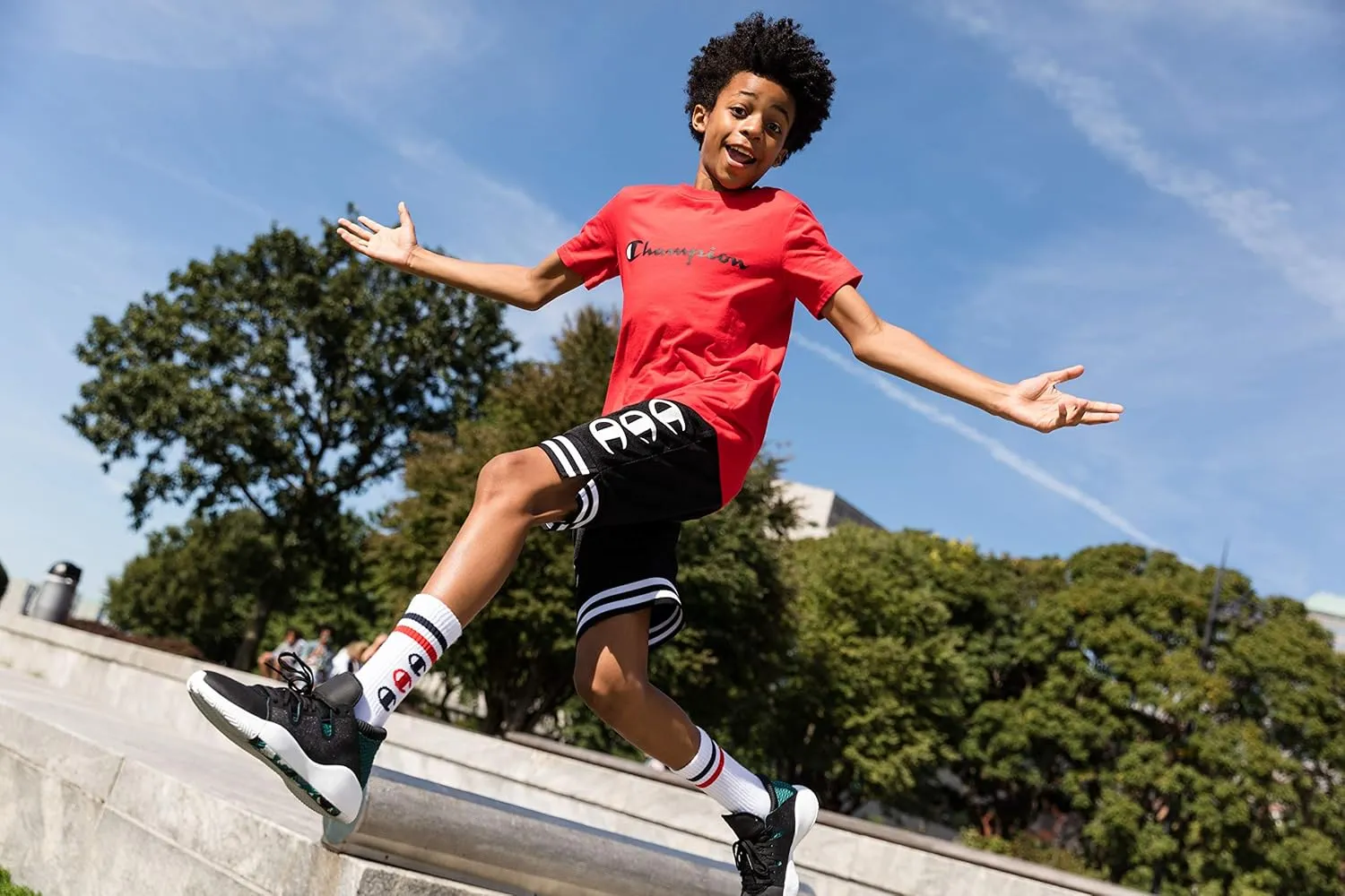 Champion Boys Shorts Athletic Mesh Basketball Shorts for Boys