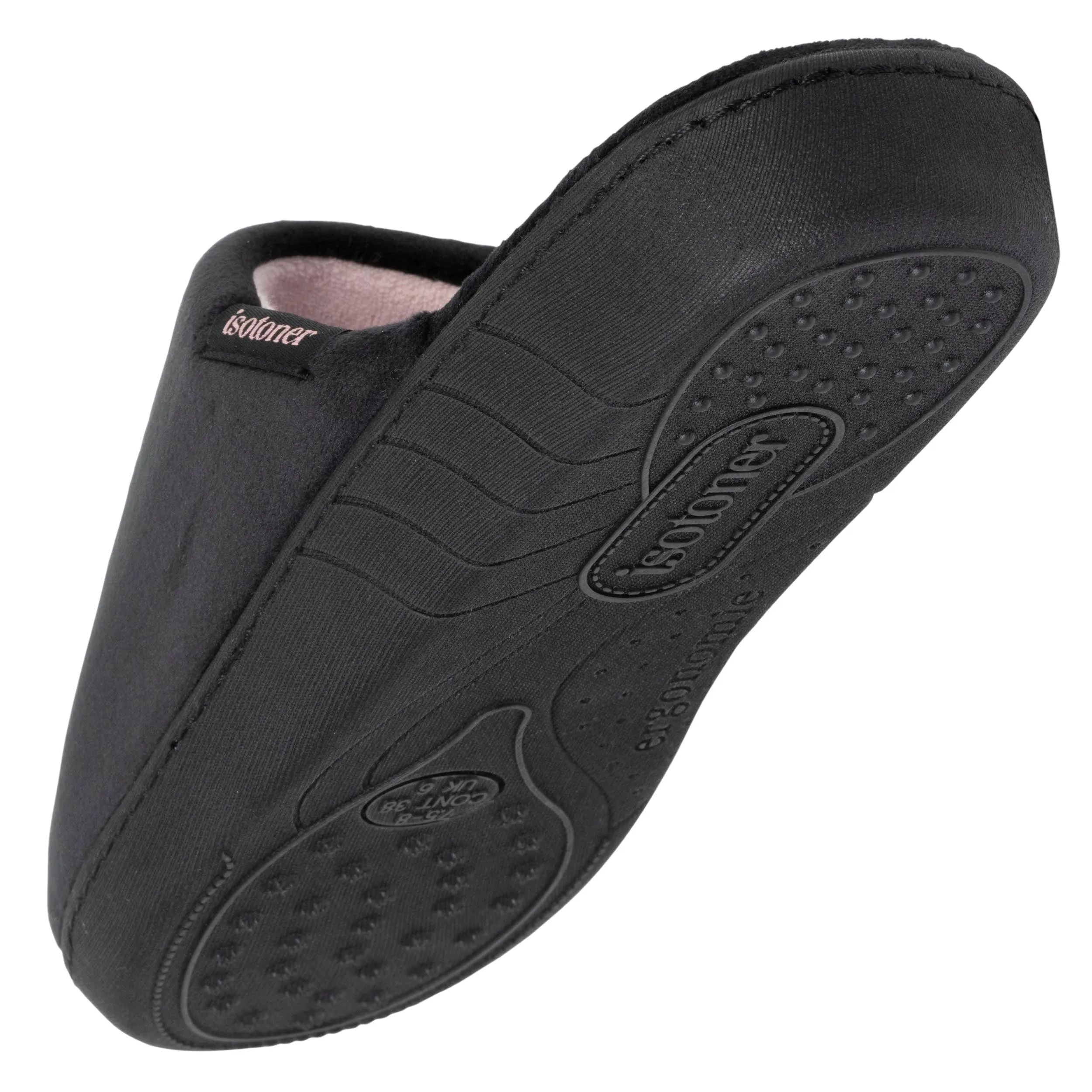 Chaussons mules Femme Noir Liberty