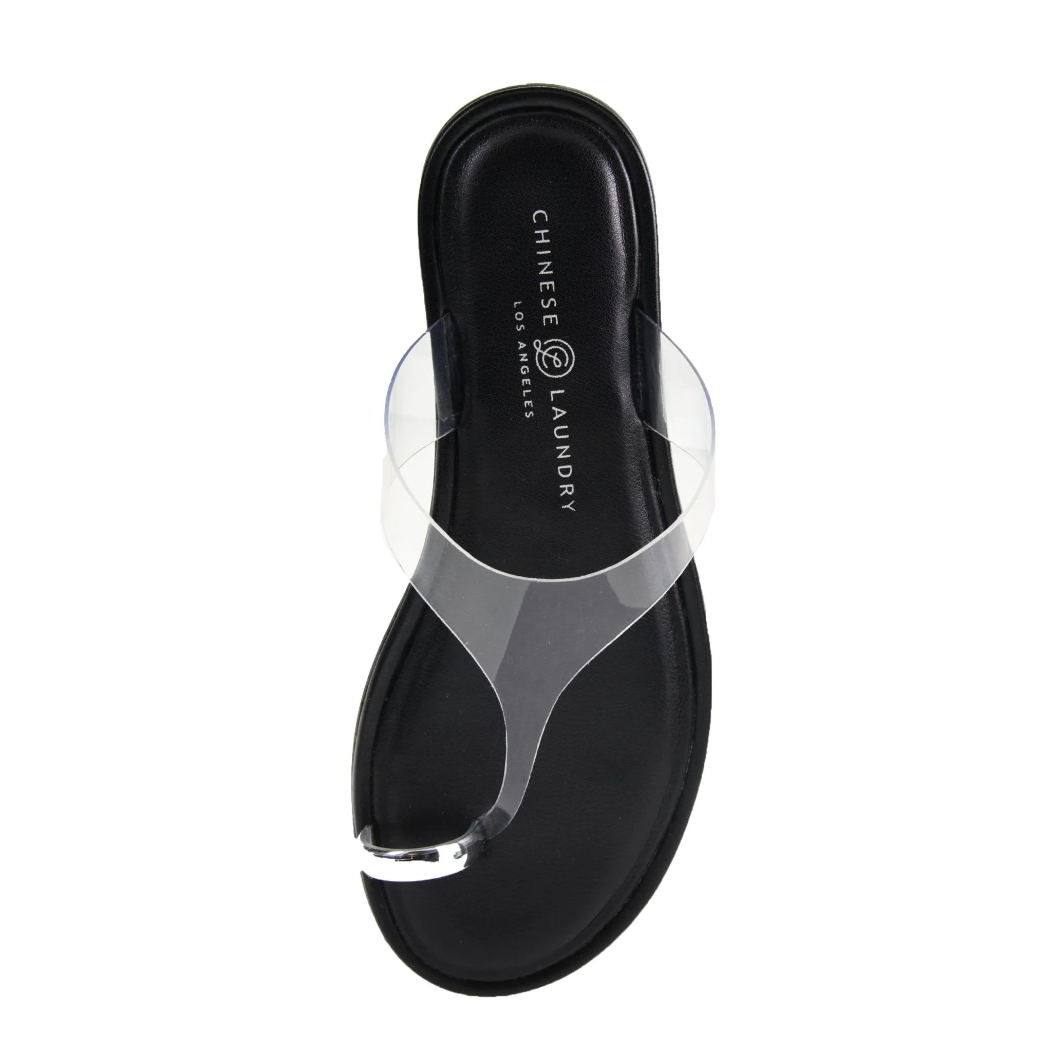 Chinese Laundry Maizy Black Thong Sandals