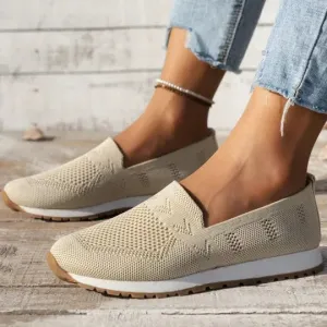 Chloe | Comfortable Slip-On Knit Sneakers