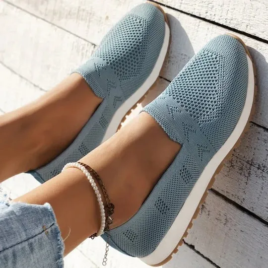 Chloe | Comfortable Slip-On Knit Sneakers